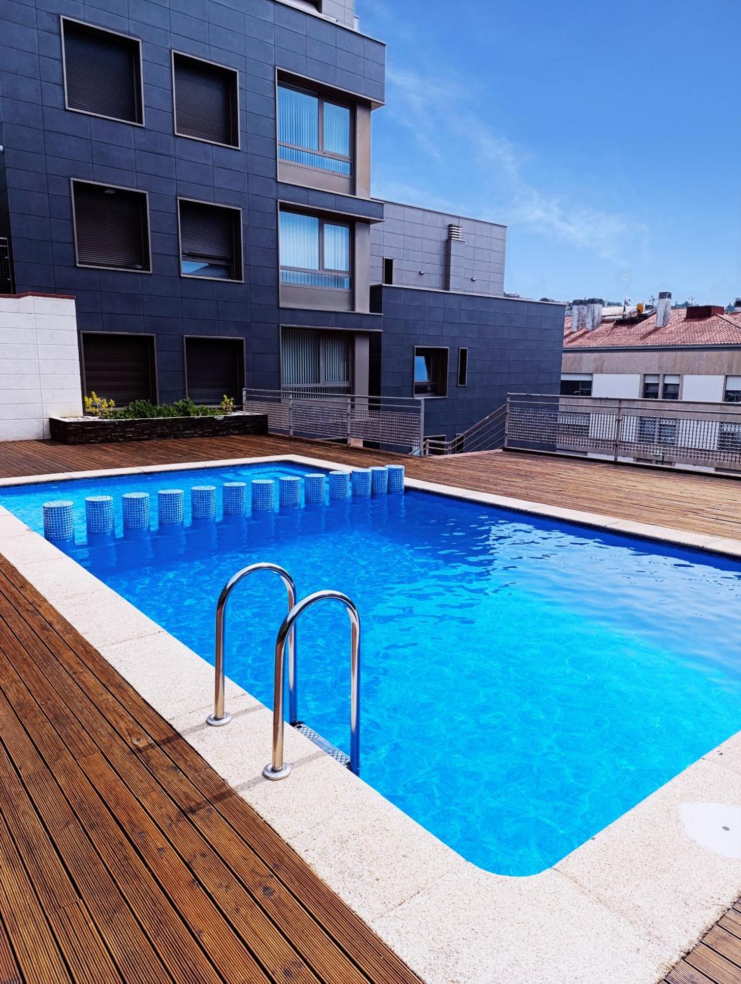Atico Chill-Out De Lujo Con Piscina Y Parking Gratis Lägenhet Vigo Exteriör bild